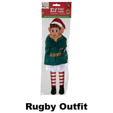 Christmas Elf Rugby Player Outfit